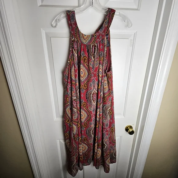 A WILD THYME Women Print Tunic/Dress Size Large - Picture 1 of 9